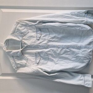 GAP 1969 Light Blue Denim Shirt Sz Sm